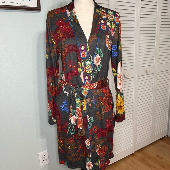 NWT Johnny Was Nushka Sleep Robe - Picture 12 of 14